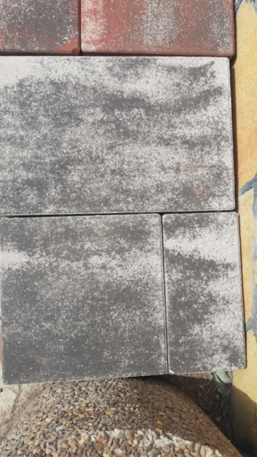 Вибропрессованная тротуарная плитка SteinHOF ГРОСС Черно-белый